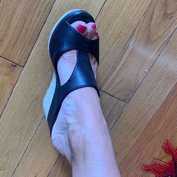 Jimmy Choo black slides - barely worn! - Picture 2 of 5
